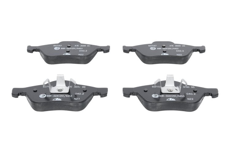 Set plăcuțe frână ATE, față , pentru: RENAULT LAGUNA II 1.6-2.0 03.01-12.07