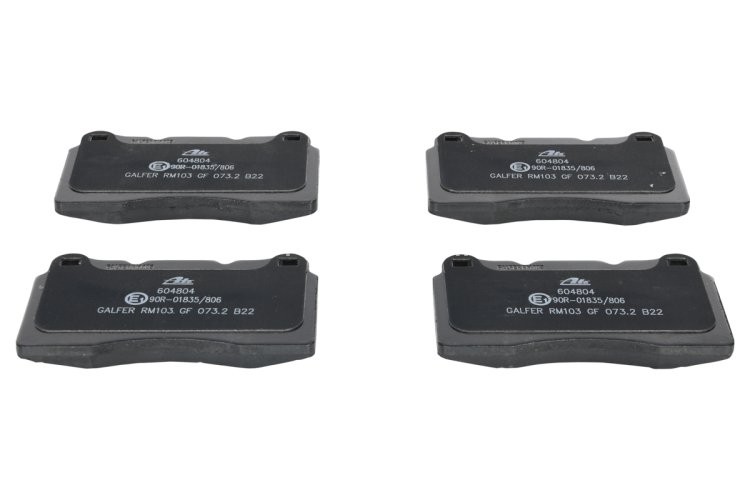 Set plăcuțe frână ATE, față , pentru: VOLVO S60 I, V70 II; RENAULT MEGANE III 2.0/2.5 01.03-