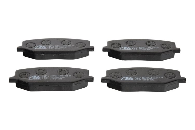 Set plăcuțe frână ATE, față , pentru: SUZUKI JIMNY, SAMURAI, SJ413 1.0/1.3 09.84-