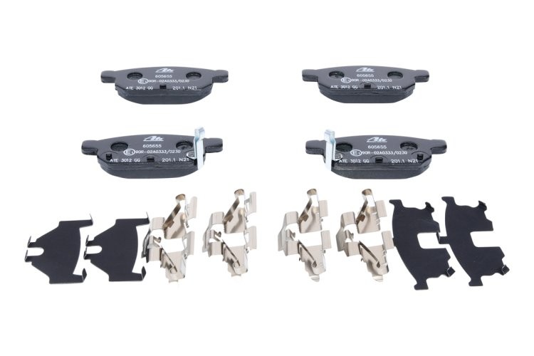 Set plăcuțe frână ATE, spate  , pentru: SUZUKI S-CROSS, SWIFT IV, SWIFT V, SX4 S-CROSS, VITARA 1.0-1.6D 10.10-