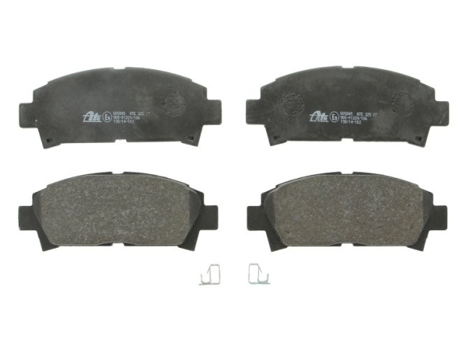 Set plăcuțe frână ATE, față , pentru: TOYOTA AVENSIS 1.6-2.0D 09.97-02.03