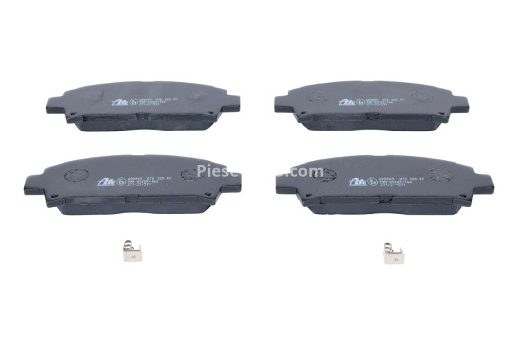 Set plăcuțe frână ATE, față , pentru: TOYOTA AVENSIS 1.6-2.0D 09.97-02.03