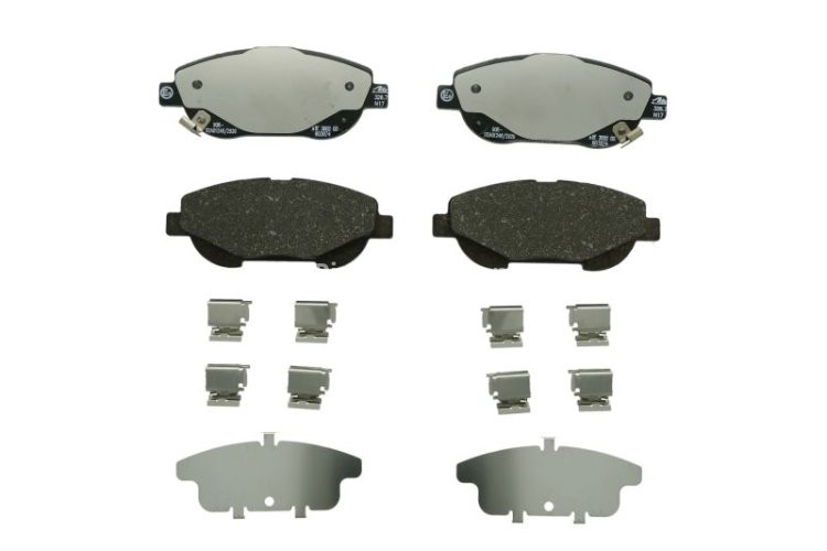Set plăcuțe frână ATE, față , pentru: TOYOTA AVENSIS, VERSO 2.0D/2.2D 11.08-10.18