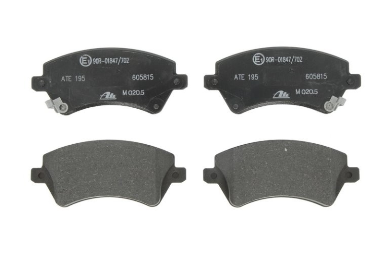 Set plăcuțe frână ATE, față , pentru: TOYOTA COROLLA 1.3-2.0D 10.01-03.08