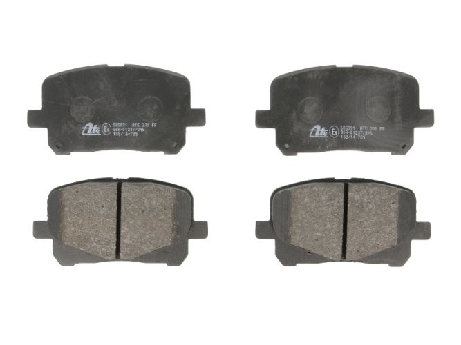 Set plăcuțe frână ATE, față , pentru: TOYOTA HARRIER, PREVIA II 2.0D-3.0 05.97-02.06