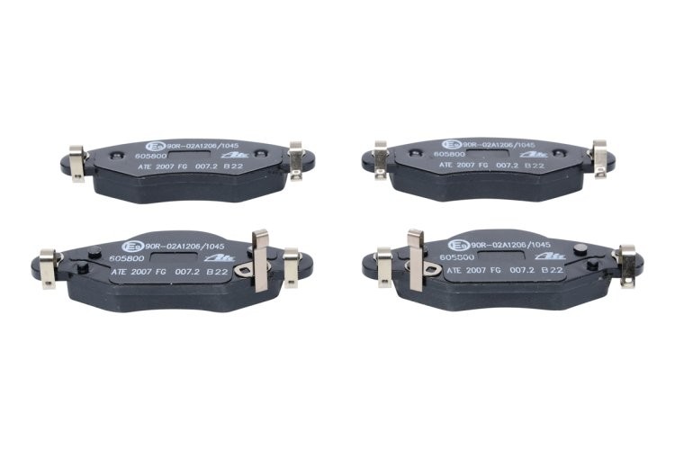 Set plăcuțe frână ATE, față , pentru: TOYOTA IST, YARIS, YARIS VERSO 1.0-1.5 04.99-07.07