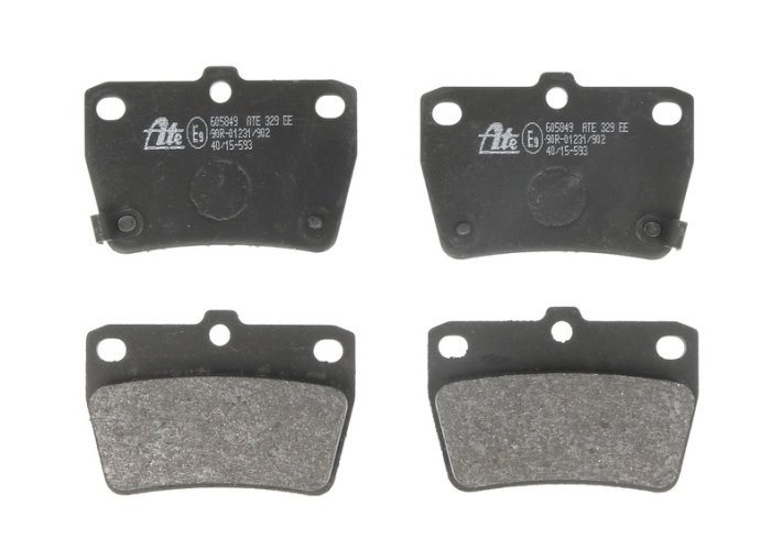 Set plăcuțe frână ATE, spate  , pentru: TOYOTA RAV 4 II 1.8-2.4 05.00-11.05