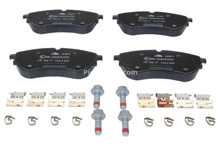 Set plăcuțe frână ATE din ceramică, față , pentru: VW AMAROK 2.0/2.0D/3.0D 09.10-05.22