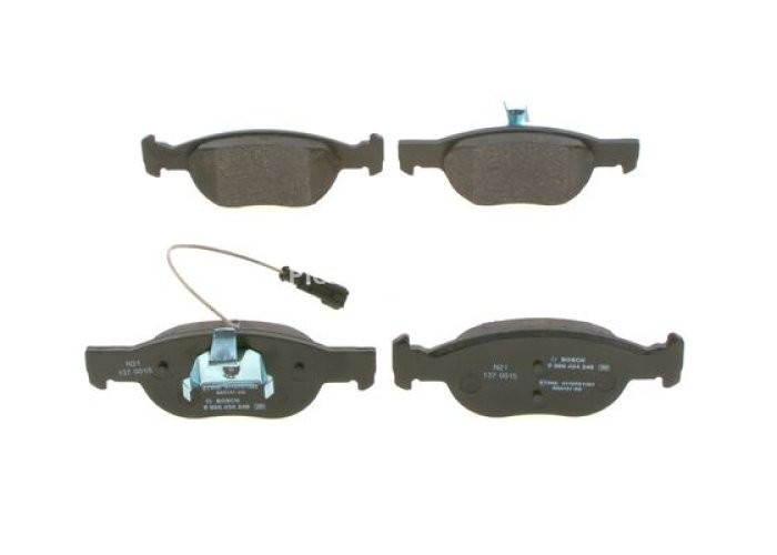 Set plăcuțe frână față , BOSCH, pentru: ALFA ROMEO 145, 146; FIAT BRAVA, BRAVO I, MAREA, PUNTO; LANCIA DELTA II 1.2-2.4D 06.93-03.12
