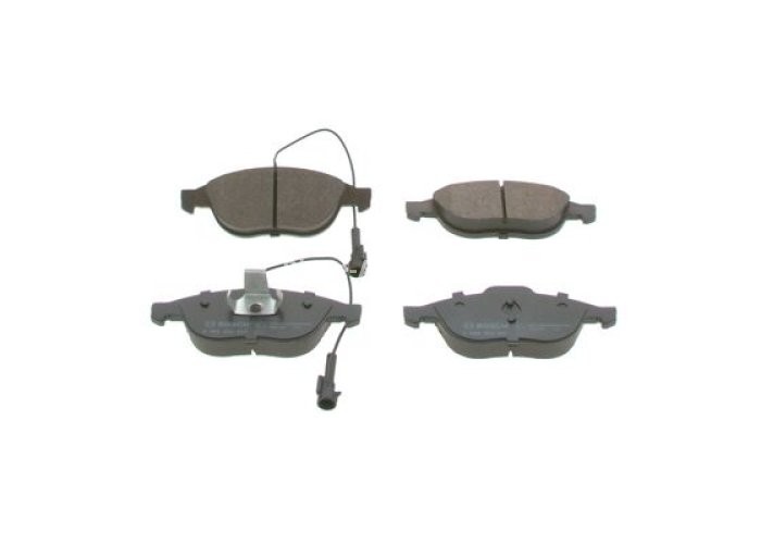 Set plăcuțe frână față , BOSCH, pentru: ALFA ROMEO 147, 156; FIAT ULYSSE; LANCIA LYBRA 1.6-2.5 06.94-03.10