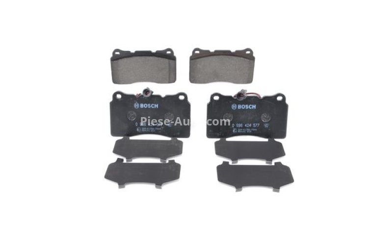 Set plăcuțe frână față , BOSCH, pentru: VOLVO S60 I, V70 II; ALFA ROMEO 159, BRERA, GIULIETTA, SPIDER; LANCIA DELTA III, KAPPA 1.6D-3.2 09.96-12.20