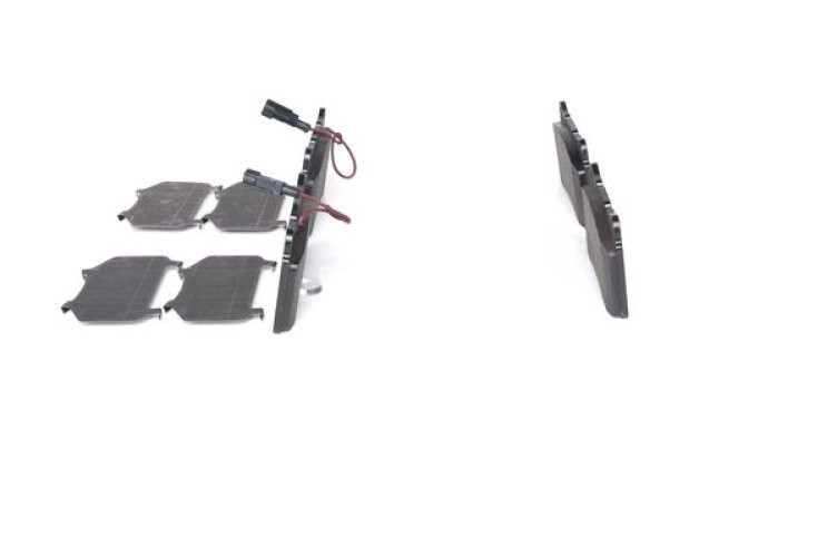 Set plăcuțe frână față , BOSCH, pentru: VOLVO S60 I, V70 II; ALFA ROMEO 159, BRERA, GIULIETTA, SPIDER; LANCIA DELTA III, KAPPA 1.6D-3.2 09.96-12.20
