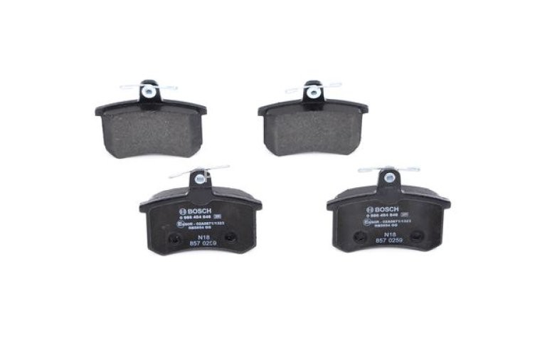 Set plăcuțe frână spate , BOSCH, pentru: ALFA ROMEO 164; AUDI 100 C2, 100 C3, 100 C4, 200 C2, 200 C3, 80 B2, 80 B3, 80 B4, 90 B2, 90 B3, A4 B5, A6 C4, A8 D2, CABRIOLET B3, COUPE B2 0.9-4.2 01.76-