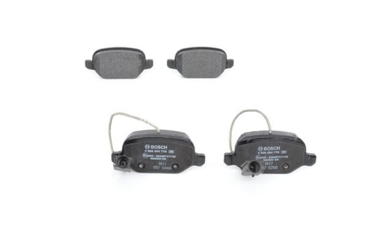 Set plăcuțe frână spate , BOSCH, pentru: ALFA ROMEO MITO 0.9-1.6D 08.08-10.18