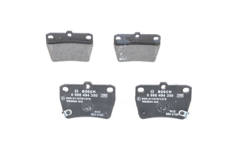 Set plăcuțe frână spate , BOSCH, pentru: TOYOTA RAV 4 I, RAV 4 II 1.6-2.4 01.94-12.14