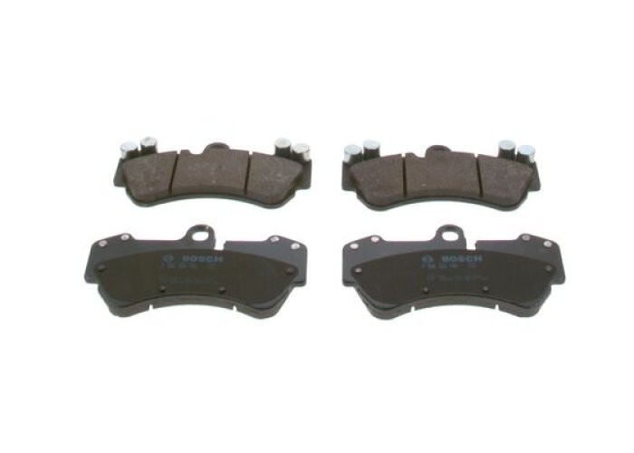 Set plăcuțe frână față , BOSCH, pentru: CHEVROLET CORVETTE; PORSCHE CAYENNE; VW TOUAREG 2.5D-6.2 09.02-12.19