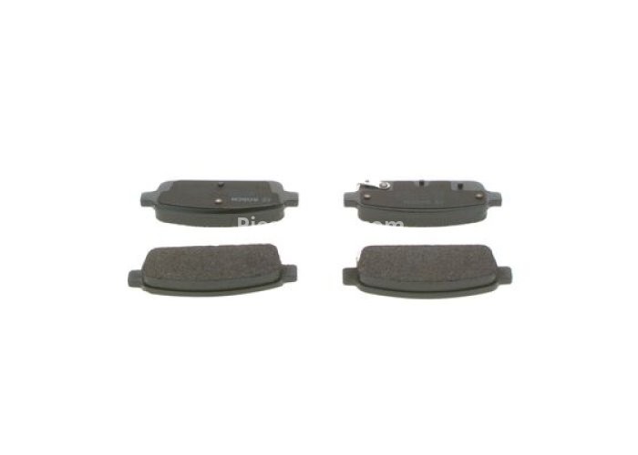 Set plăcuțe frână spate , BOSCH, pentru: CHEVROLET AVEO, CRUZE, ORLANDO, TRAX, VOLT; OPEL AMPERA, ASTRA J, ASTRA J GTC, ASTRA J/HATCHBACK, CASCADA, MOKKA / MOKKA X, ZAFIRA C 1.2-2.0D 05.09-