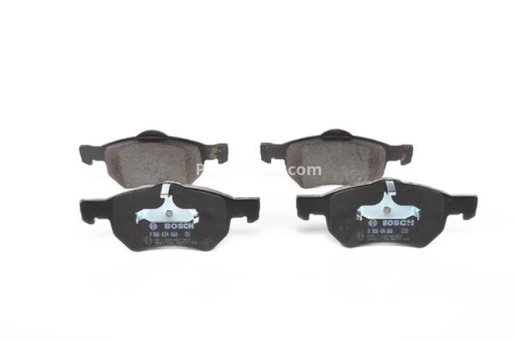 Set plăcuțe frână față , BOSCH, pentru: CHRYSLER CARAVAN, GRAND VOYAGER III, RAM, VOYAGER III, VOYAGER IV; DODGE CARAVAN 2.0-3.8 01.95-07.09