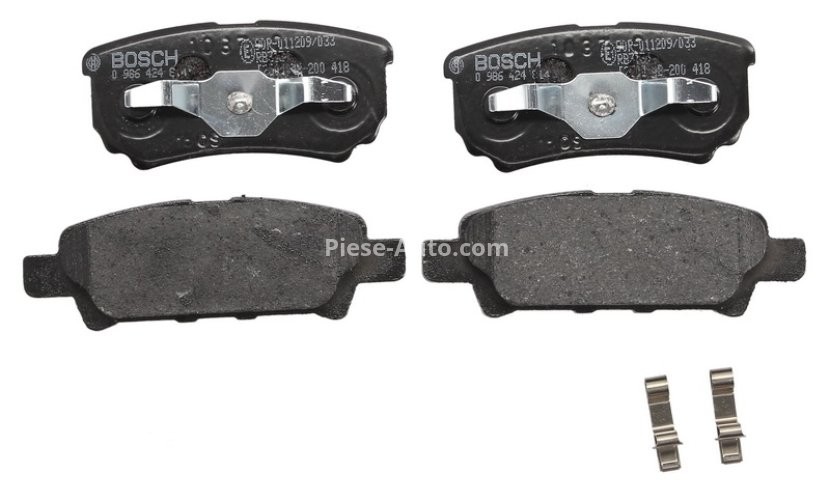 Set plăcuțe frână spate , BOSCH, pentru: CHRYSLER 200; JEEP COMPASS; MITSUBISHI ENDEAVOR, LANCER VII, LANCER VIII, OUTLANDER I 1.3-3.8 03.01-