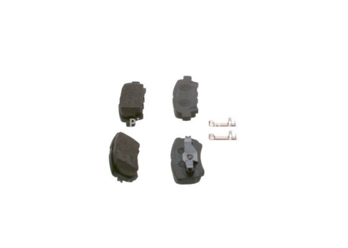 Set plăcuțe frână spate , BOSCH, pentru: CHRYSLER 200; JEEP COMPASS; MITSUBISHI ENDEAVOR, LANCER VII, LANCER VIII, OUTLANDER I 1.3-3.8 03.01-
