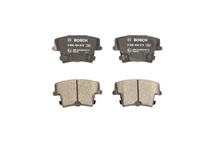 Set plăcuțe frână spate , BOSCH, pentru: CHRYSLER 300C; DODGE CHALLENGER, CHARGER; LANCIA THEMA 2.7-6.4 09.04-