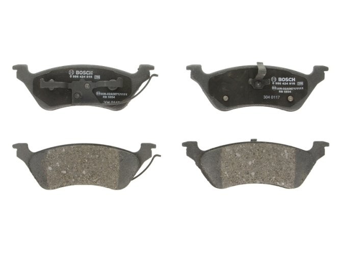 Set plăcuțe frână spate , BOSCH, pentru: CHRYSLER RAM, VOYAGER IV; DODGE CARAVAN 2.4-3.8 02.00-