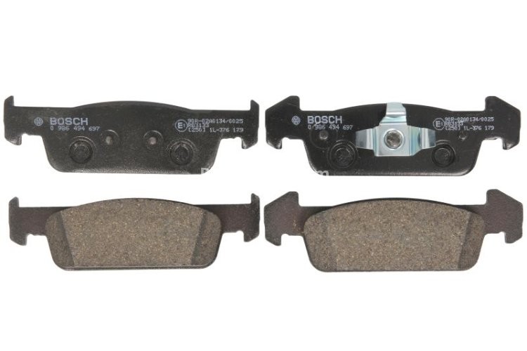 Set plăcuțe frână față , BOSCH (cu lacat), pentru: DACIA LOGAN II, SANDERO II; RENAULT CLIO IV, LOGAN/STEPWAY II, SANDERO/STEPWAY II 0.9-1.6 10.12-