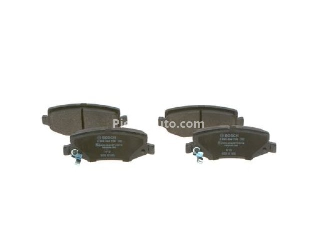 Set plăcuțe frână spate , BOSCH, pentru: DODGE NITRO; JEEP CHEROKEE, COMPASS, WRANGLER III 2.4-4.0 08.06-
