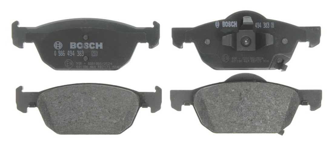 Set plăcuțe frână față , BOSCH, pentru: HONDA ACCORD VIII 2.0/2.2D/2.4 06.08-