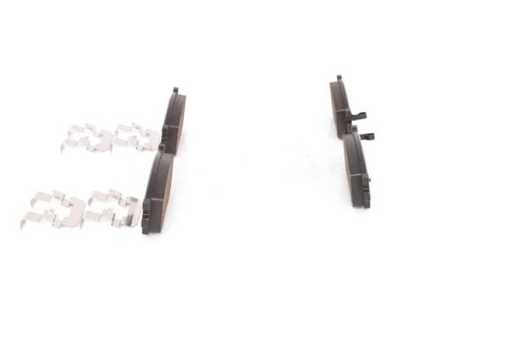 Set plăcuțe frână față , BOSCH, pentru: HYUNDAI ACCENT III, I20 I; KIA RIO II 1.1D-1.6D 03.05-12.15