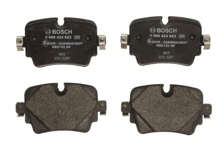 Set plăcuțe frână spate , BOSCH, pentru: JAGUAR XJ 2.0/3.0/3.0D 10.09-