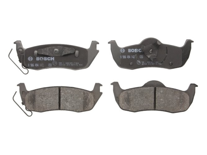 Set plăcuțe frână spate , BOSCH, pentru: JEEP COMMANDER, GRAND CHEROKEE III; NISSAN ARMADA, TITAN 3.0-6.1 08.03-