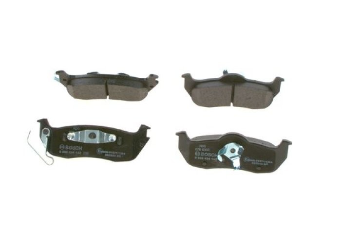 Set plăcuțe frână spate , BOSCH, pentru: JEEP COMMANDER, GRAND CHEROKEE III; NISSAN ARMADA, TITAN 3.0-6.1 08.03-