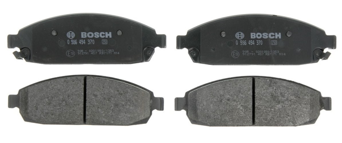 Set plăcuțe frână față , BOSCH, pentru: JEEP COMMANDER, GRAND CHEROKEE III 3.0-6.1 10.04-