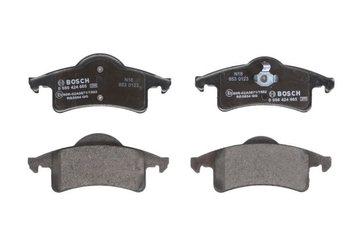 Set plăcuțe frână spate , BOSCH, pentru: JEEP CHEROKEE, GRAND CHEROKEE II 2.7D-4.7 12.91-09.05