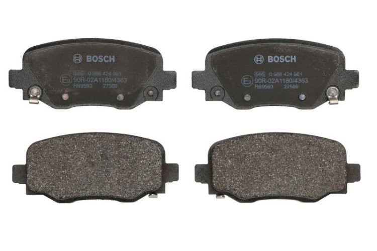 Set plăcuțe frână spate , BOSCH, pentru: JEEP CHEROKEE 2.0D-3.2 11.13-