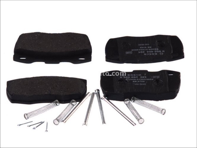 Set plăcuțe frână spate , BOSCH, pentru: LAND ROVER 110/127, 90 I, DEFENDER 2.2D-4.0 09.83-02.16