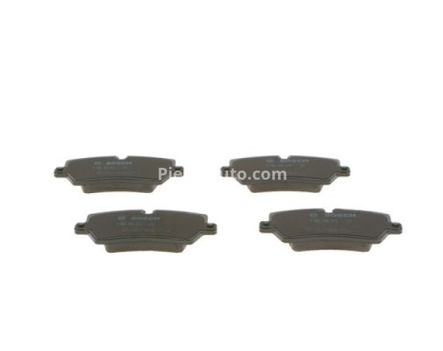 Set plăcuțe frână spate , BOSCH ( cu tampon de amortizare), pentru: LAND ROVER DEFENDER, DISCOVERY V, RANGE ROVER IV, RANGE ROVER SPORT II 2.0-5.0 08.12-