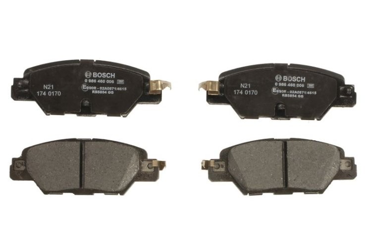 Set plăcuțe frână spate , BOSCH, pentru: MAZDA CX-5 2.0/2.2D/2.5 11.11-