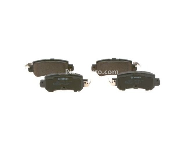 Set plăcuțe frână spate , BOSCH (cu tampon de amortizare), pentru: MAZDA CX-5 2.0/2.2D/2.5 11.11-02.17