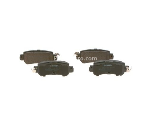 Set plăcuțe frână spate , BOSCH (cu tampon de amortizare), pentru: MAZDA CX-5 2.0/2.2D/2.5 11.11-02.17