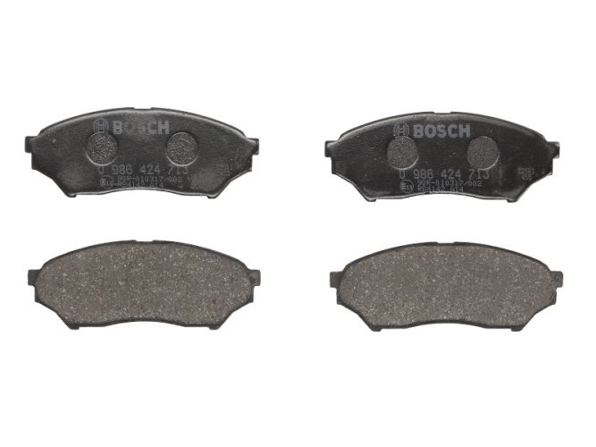 Set plăcuțe frână față , BOSCH, pentru: MITSUBISHI PAJERO MINI I, PAJERO PININ I 0.7/1.8/2.0 10.94-06.07