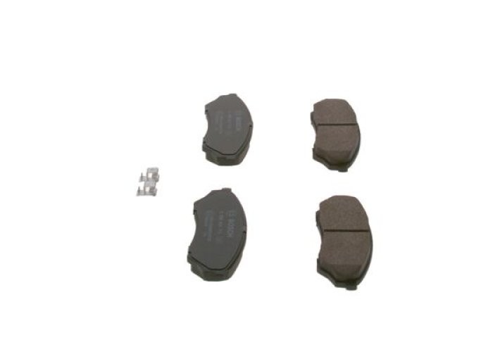 Set plăcuțe frână față , BOSCH, pentru: MITSUBISHI PAJERO MINI I, PAJERO PININ I 0.7/1.8/2.0 10.94-06.07