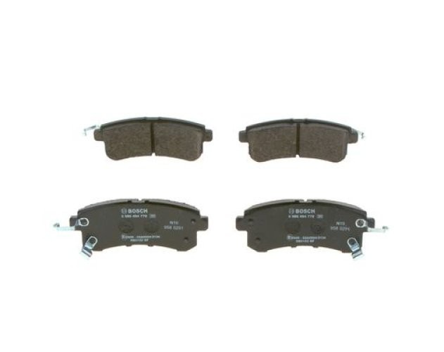 Set plăcuțe frână spate , BOSCH, pentru: NISSAN PATROL VI 3.3/5.6 01.97-