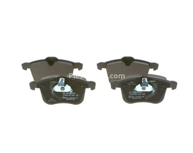 Set plăcuțe frână față , BOSCH ( cu lacat; cu tampon de amortizare), pentru: OPEL SIGNUM, VECTRA C, VECTRA C GTS; SAAB 9-3, 9-3X 1.6-3.2 04.02-