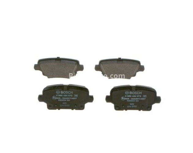 Set plăcuțe frână spate , BOSCH, pentru:îOPEL INSIGNIA B, INSIGNIA B COUNTRY, INSIGNIA B GRAND SPORT 1.5-2.0D 03.17-