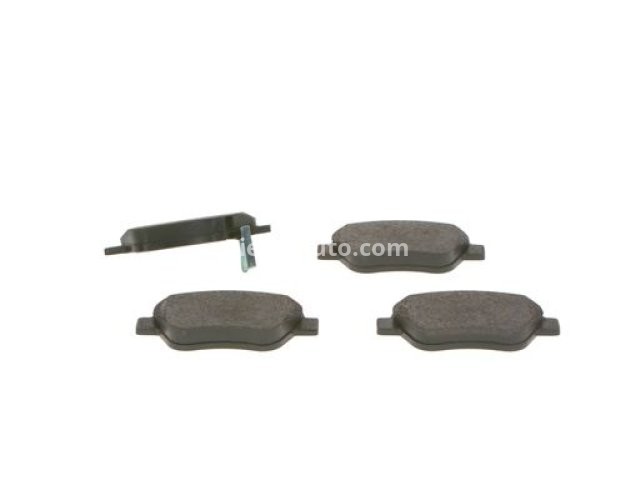 Set plăcuțe frână față , BOSCH, pentru: OPEL ADAM, CORSA D, CORSA D/HATCHBACK 1.0-1.4LPG 07.06-02.19