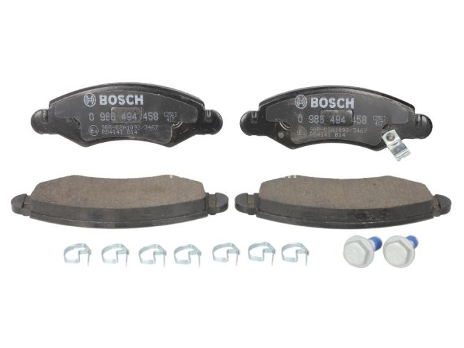 Set plăcuțe frână față , BOSCH, pentru: OPEL AGILA; SUBARU JUSTY III; SUZUKI IGNIS II, WAGON R, WAGON R+ 1.0-1.5 05.00-