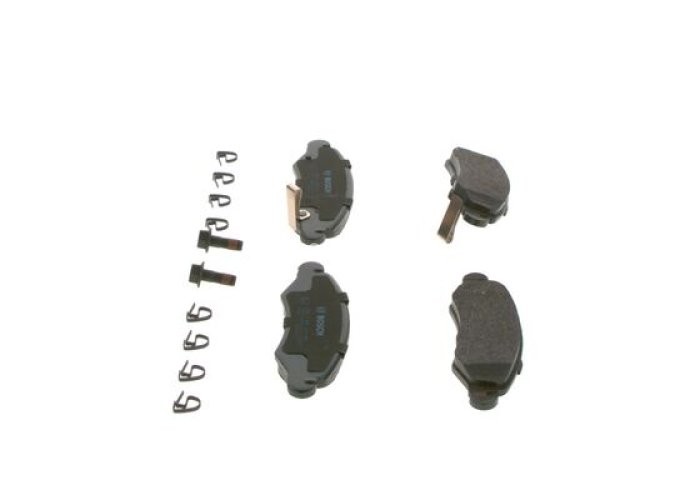 Set plăcuțe frână față , BOSCH, pentru: OPEL AGILA; SUBARU JUSTY III; SUZUKI IGNIS II, WAGON R, WAGON R+ 1.0-1.5 05.00-