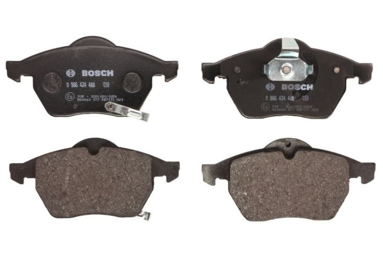 Set plăcuțe frână față , BOSCH, pentru: OPEL ASTRA G, ZAFIRA A; SAAB 900 II, 9-5 1.6-2.5 07.93-06.05